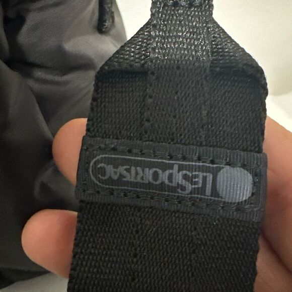 LeSpotsac Black Quilted Handbag crossbody rare - Picture 12 of 13